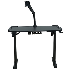 Игровой подъемный стол с регулировкой по высоте XTEN-UP WTG001, черный, 1050х560х750/1150 мм